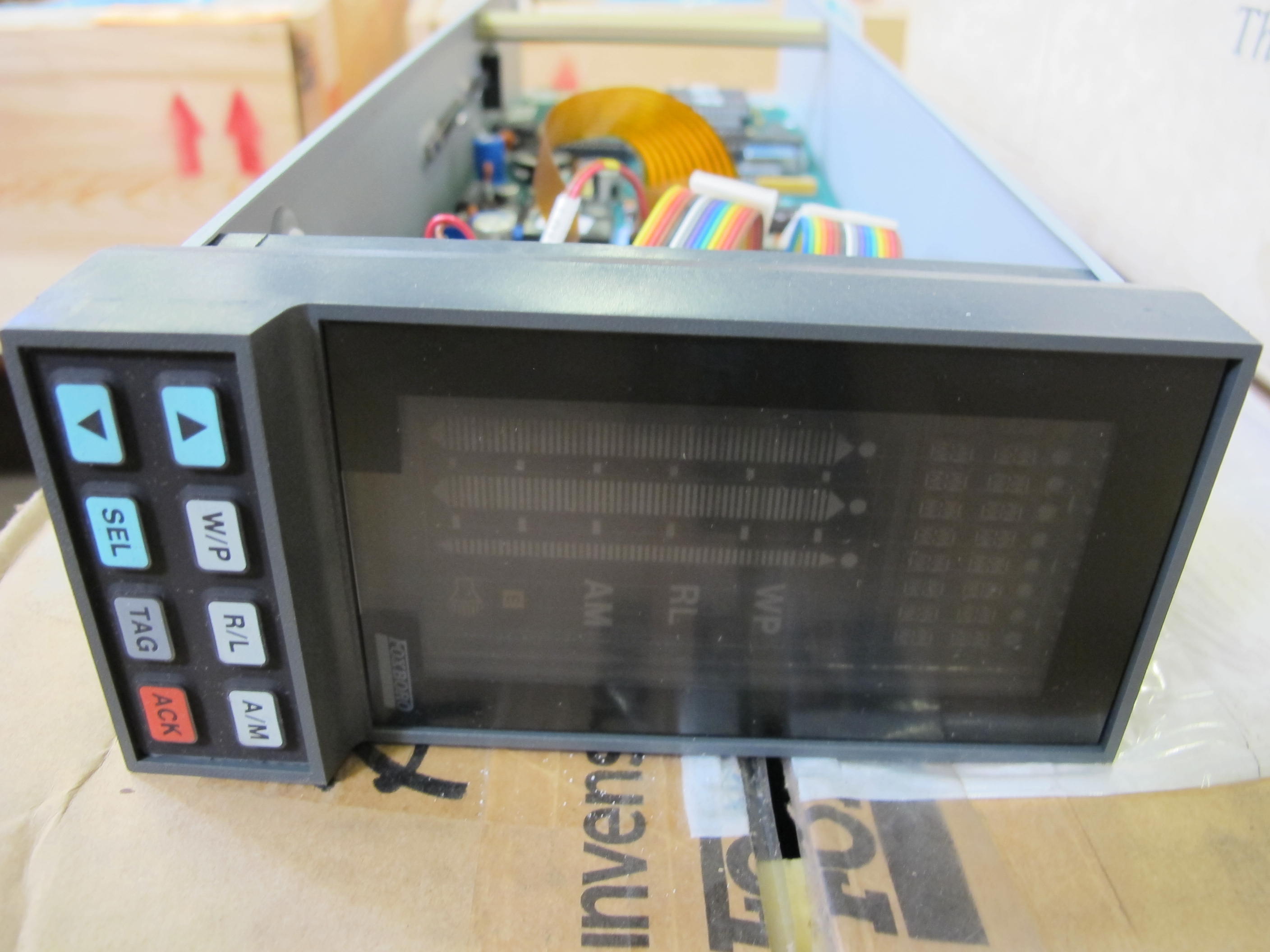 LOT TO INCLUDE FOXBORO, ABB, AGASTAT: (5) CONTINOUS DISPLAY STATIONS, (3) ABB TRANSMITTERS, 4-20MADC OUTPUT, 16-34VDC SUPPLY, POSITION KIND. 45 DEG TO 100 DEG ROTARY STROKE, (8) RELAYS, 125 DC COIL VOLTAGE, 12A 230VAC, 30A/MINUTE CONTACT RATING. 12A, 230VAC, 125VDC COIL, (1) UNILOC POWER SUPPLY MODEL#515, (2) CONTROLLERS, (8) AGASTAT RELAYS, TIMING TYPE, MODEL# E7022AC004, 120VAC COIL VOLTAGE, DPDT CONTACT ARRNGMT, VERTICAL MOUNTING, 1.5-15 SECOND OFF-DELAY OPERATE DATA. LOADING & HANDLING FEE $15-4578